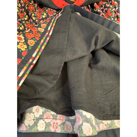 Modcloth Embroidered Women Sleeveless Dress Knee Length Boho Resort XL - Picture 12 of 14